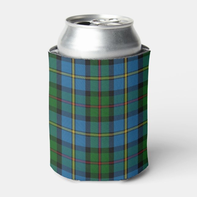 Old Scotsman Clan MacLeod of Harris Tartan Can Cooler (Can Front)