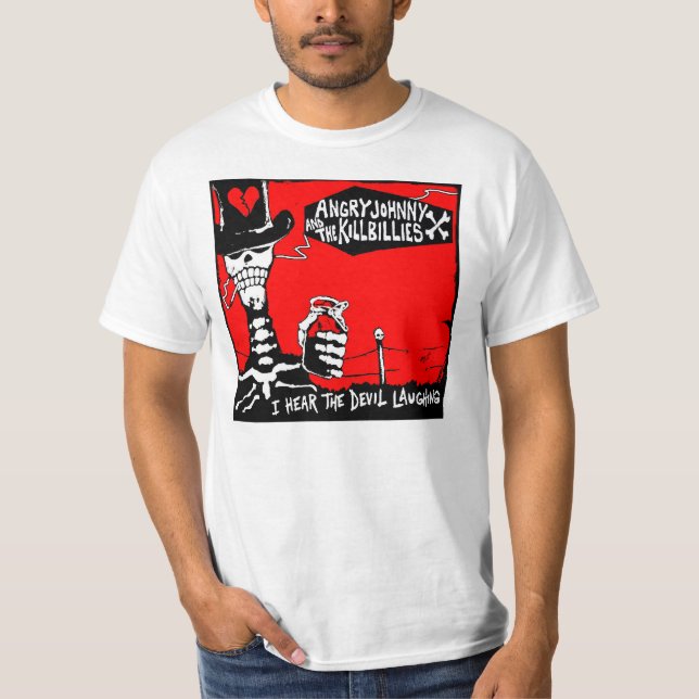 Old Scratch-I Hear The Devil Laughing T-Shirt (Front)