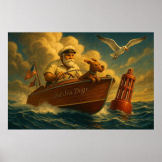 Old Sea Dogs: a sailor and his trusty canine  Poster