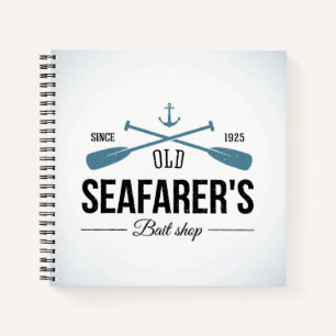 Old Seafarers Bait Shop Notebook