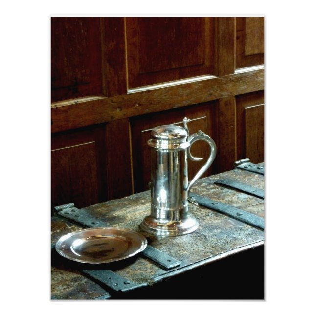 Old Silver and Oak Photo Print (Front)