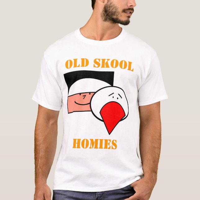 Old Skool Homies T-Shirt (Front)