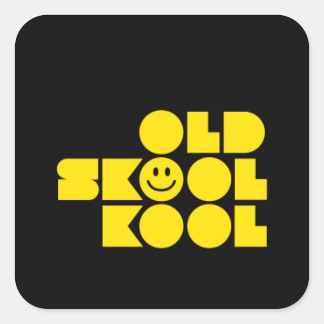 Old Skool Kool Logo Sticker Large Pack (Front)