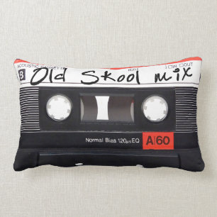 Old Skool Mix Lumbar Pillow 13" x 21"