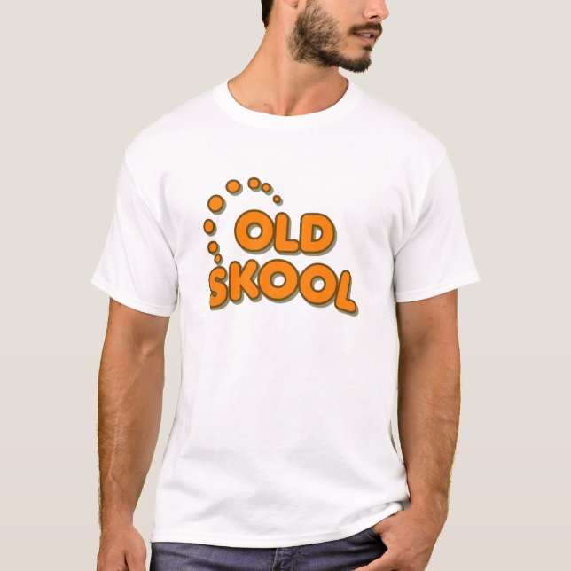 Old Skool Orange T-Shirt (Front)