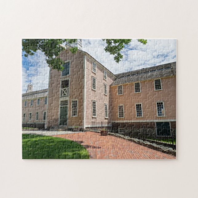Old Slater Mill Jigsaw Puzzle (Horizontal)