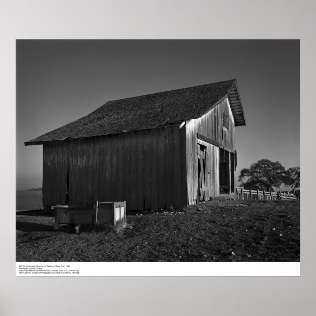 Old Slaughterhouse, UC Santa Cruz, 1963 Poster (Front)