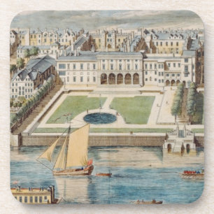 Old Somerset House on the Strand, engraved by Jean Coaster