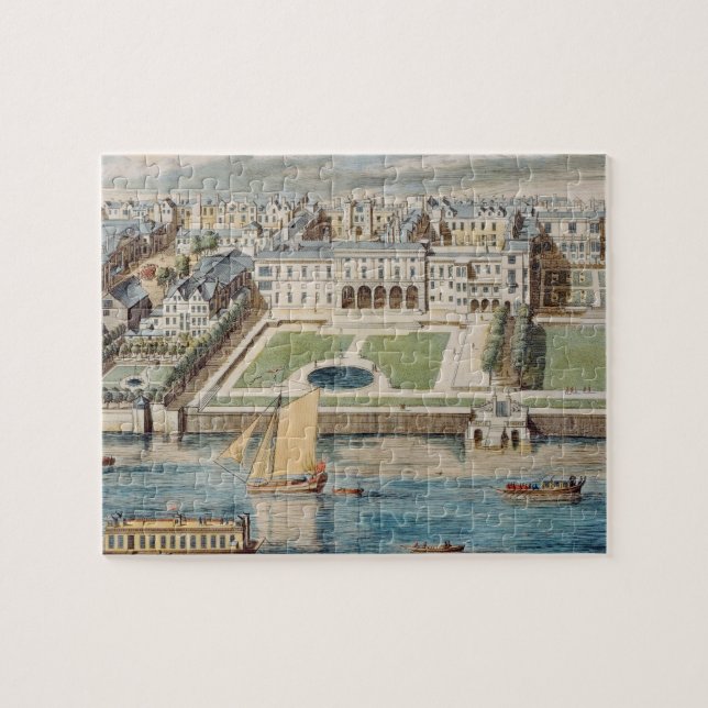 Old Somerset House on the Strand, engraved by Jean Jigsaw Puzzle (Horizontal)