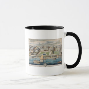 Old Somerset House on the Strand, engraved by Jean Mug