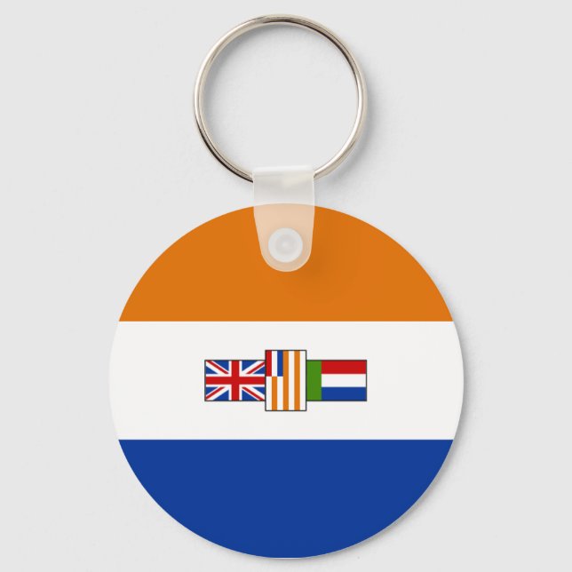 Old South African Flag Keychain (Front)