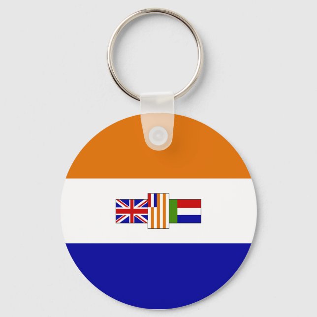 Old South African Flag Keychain (Front)