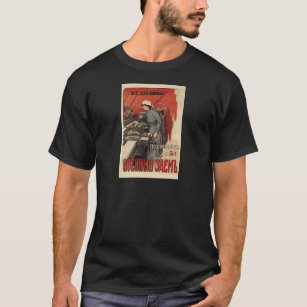 Old Soviet Russian Propaganda Apparel T-Shirt