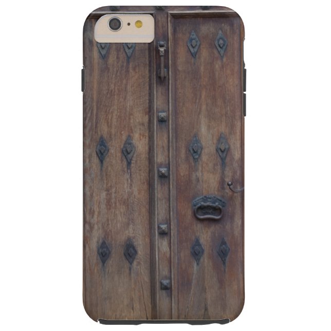 Old Spanish Wooden Door with Bolts Case-Mate iPhone Case (Back)
