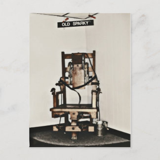 Old Sparky Postcard