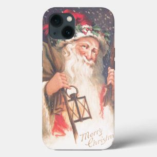 Old St. Nicholas with Lantern Vintage iPhone 13 Case