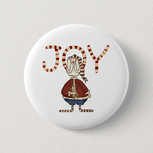 Old St. Nick 2 Inch Round Button