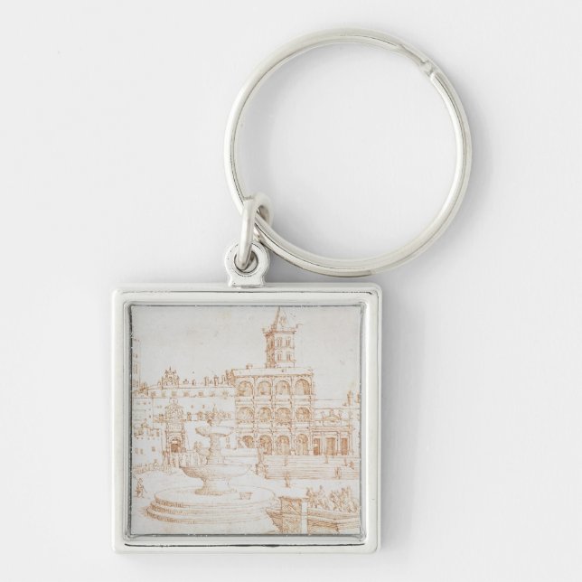 Old St. Peter's Keychain (Front)
