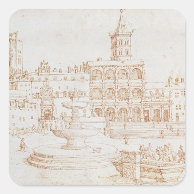 Old St. Peter's Square Sticker (Front)