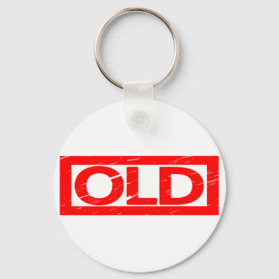 Old Stamp Keychain