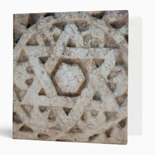 Old Star of David carving, Israel Binder