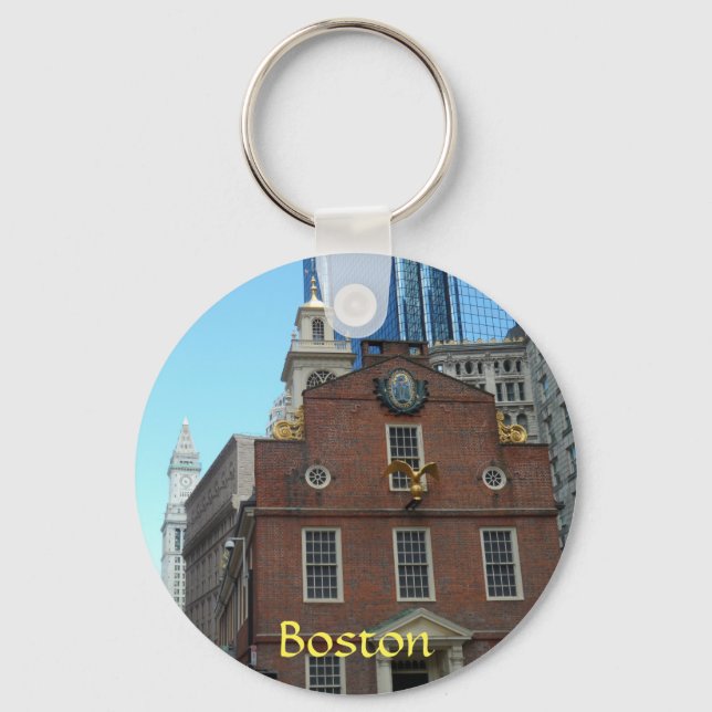 Old State House, Boston Keychain (Front)