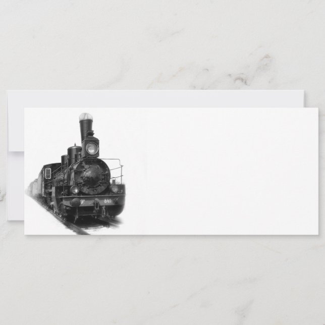 Old steam locomotive (Front)