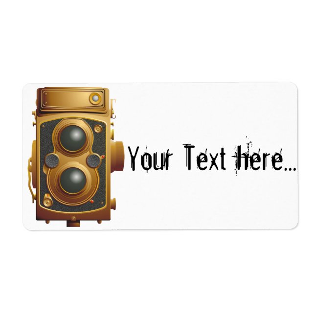 Old Steampunk Camera (Front)