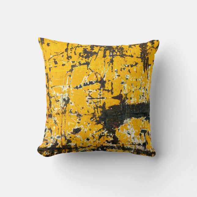 Old steel texture, surface and background throw pillow (Front)