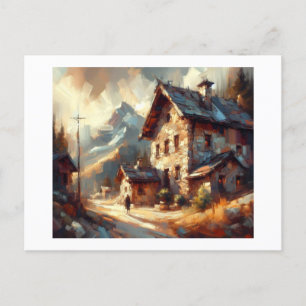 Old Stone House,  Postcard