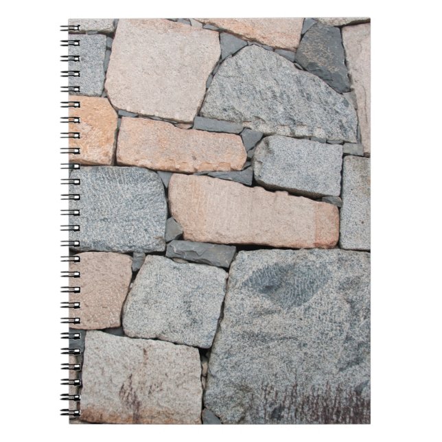 Old stone wall of ancient castle. abstract,ancient notebook (Front)