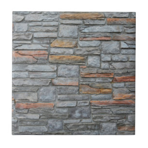 Old Stone Wall Texture Tile
