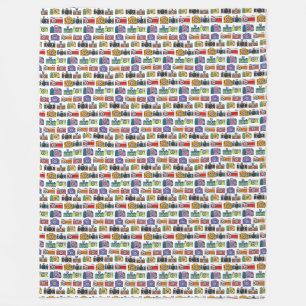 Old story  fleece blanket