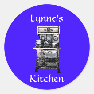 Old Stove Personalized stickers