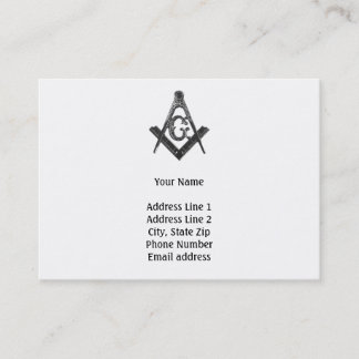 Old Style Freemason Business Card