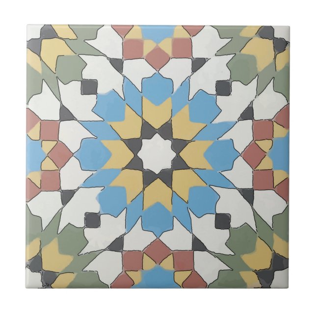 Old Style Spanish Tile (Front)