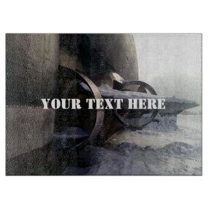 Old Submarine Cutting Board