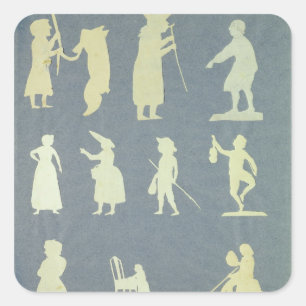 Old Tales Square Sticker