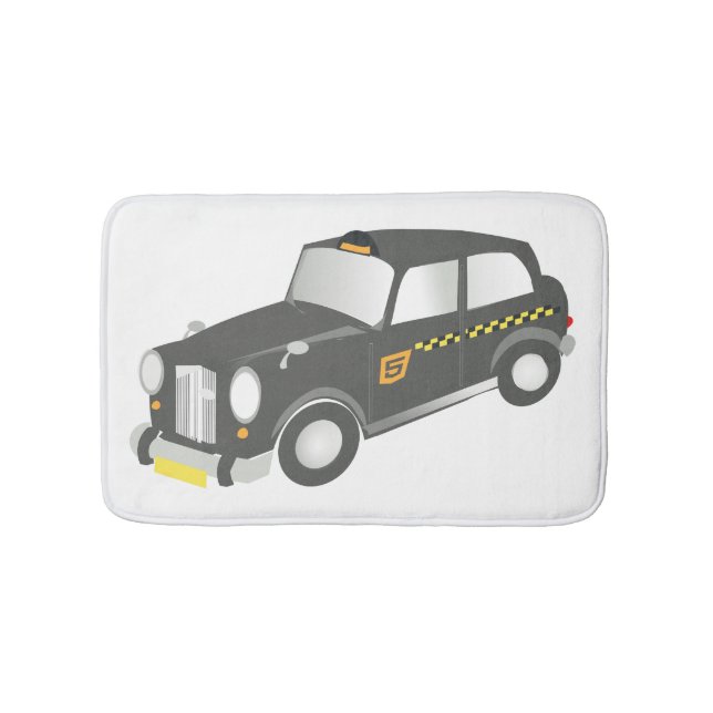 Old Taxi Bath Mat (Front)