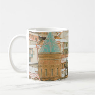 Old Tbilisi historical buildings. Caucasus Travel Coffee Mug