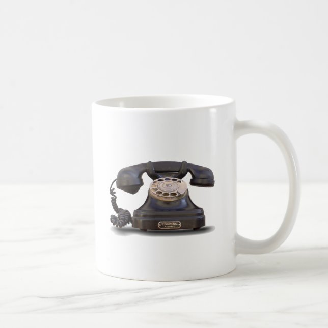 old telephone coffee mug (Right)