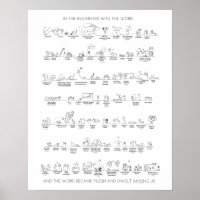 Old Testament Timeline to Christ in Black and Whit