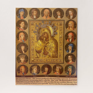 Old Testament Women Surrounded by Our Lady Puzzle