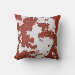 Old texture background cracked concrete vintage wa throw pillow