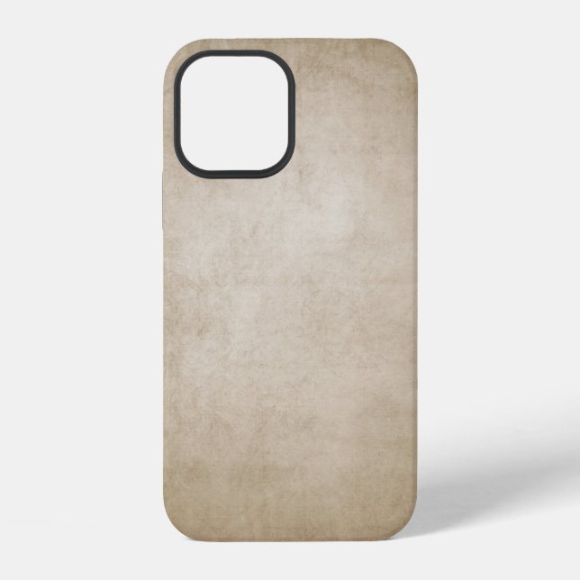 Old texture paper crumpled paper iPhone case (Back)