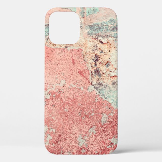 Old textured concrete wall with natural defects. S Case-Mate iPhone Case (Back)