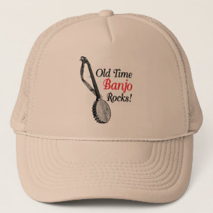 Old Time Banjo Truckers Hat
