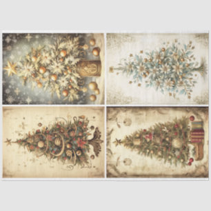 Old Time Christmas Tissue Paper