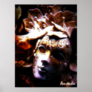 Old Time Masquerade Poster