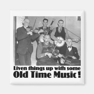 Old Time Music Magnet
